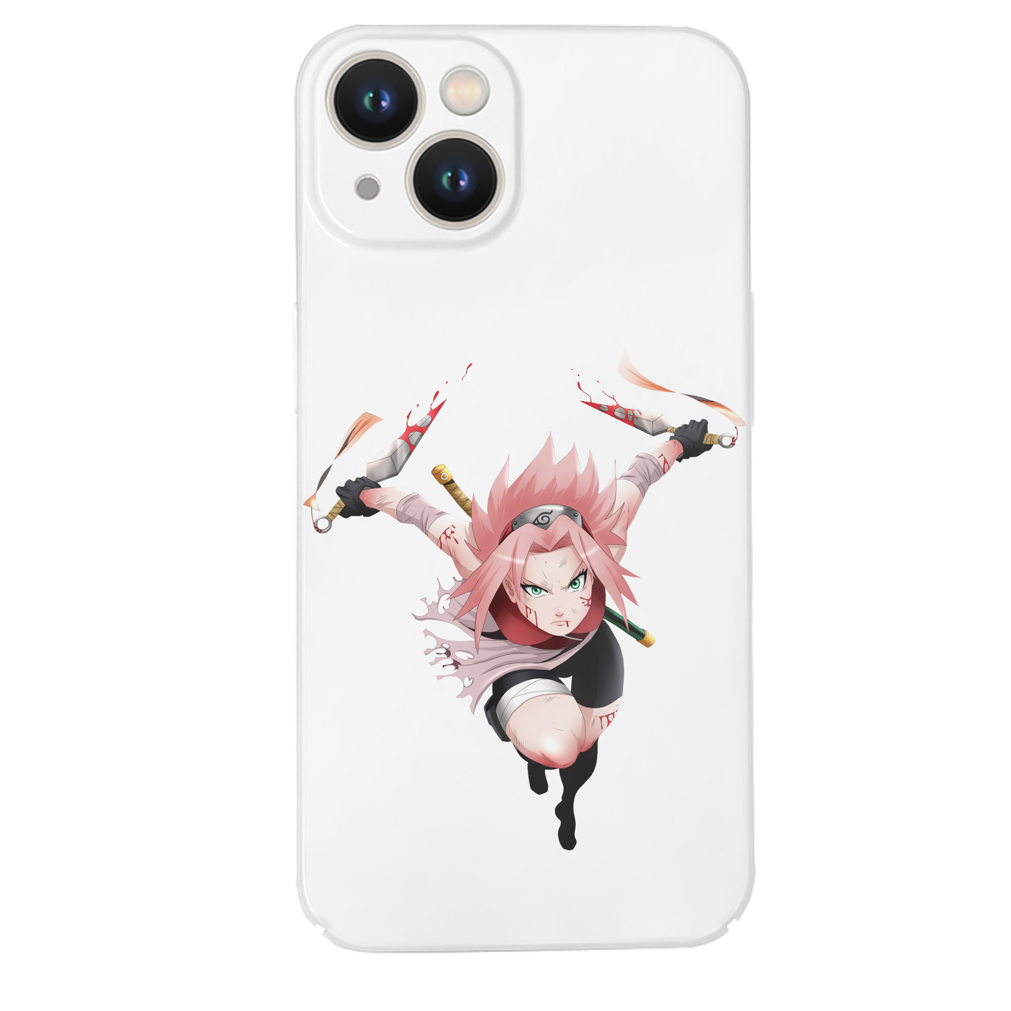 （画像用） NARUTO -ナルト- 春野サクラ Haruno Sakura 【iPhone 14シリーズ対応】ハードケース
